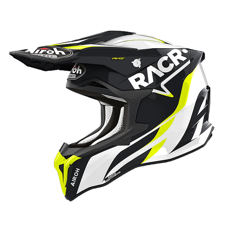 Casco Airoh Strycker Racr lucido