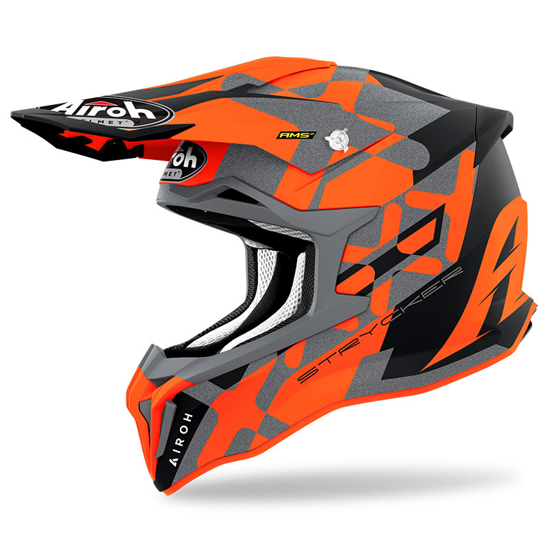 Casco Airoh Strycker XXX arancio opaco