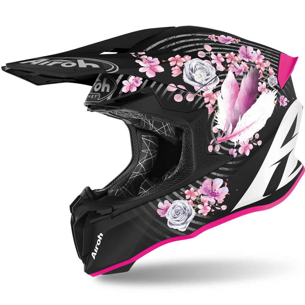 Airoh Twist 2 Mad Helmet Matt TW2M54 Offroad Helmets | MotoStorm