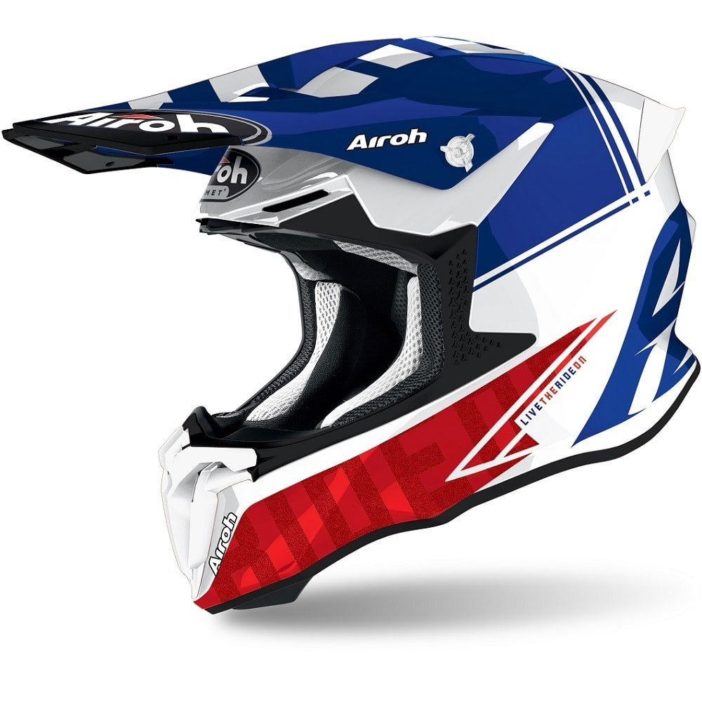 Casco Airoh Twist 2 Tech Blu | MotoStorm