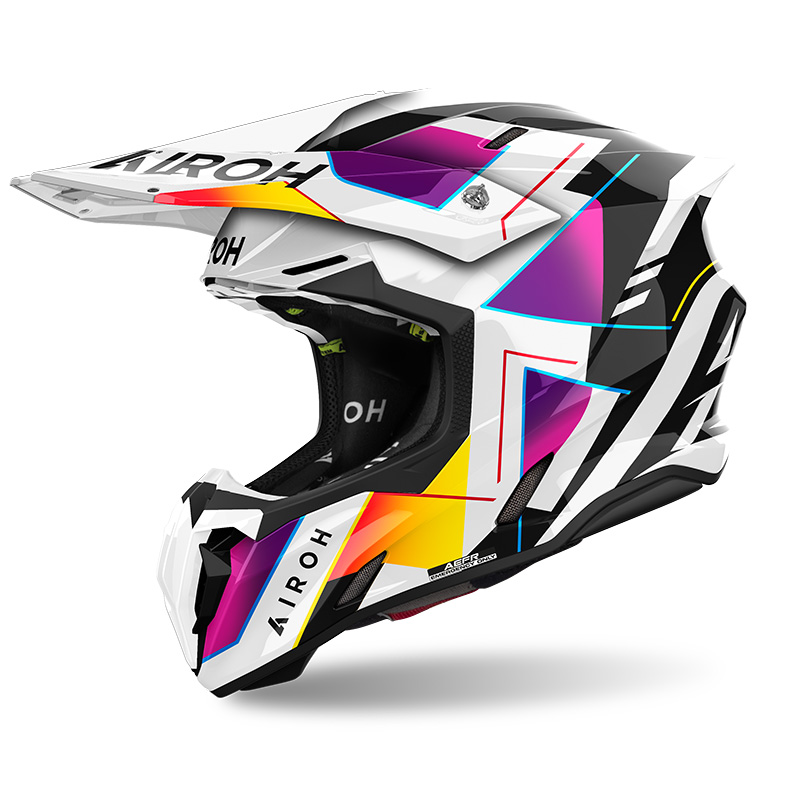 Casco Airoh Twist 3 Rainbow lucido