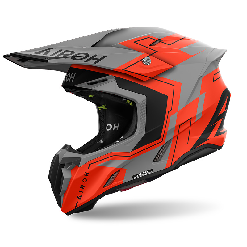 Casco Airoh Twist 3 Dizzy arancio opaco