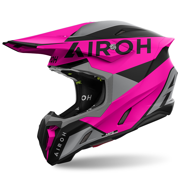 Casco Airoh Twist 3 King rosa opaco