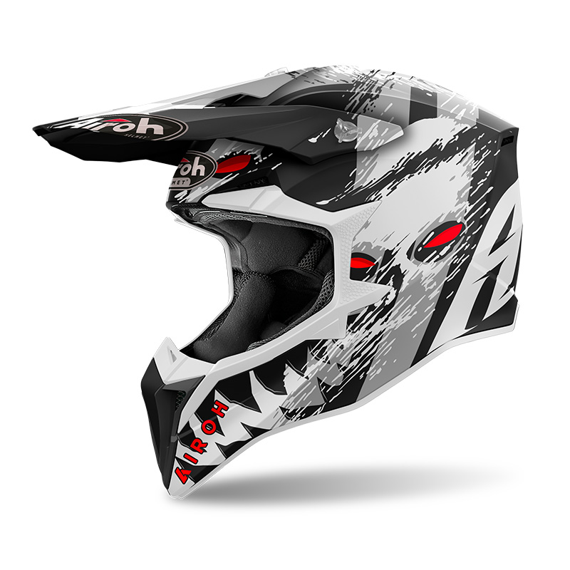  O'Neal 2 SRS Casco Glitch Negro/Blanco, SM : Automotriz