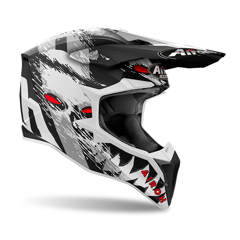  O'Neal 2 SRS Casco Glitch Negro/Blanco, SM : Automotriz