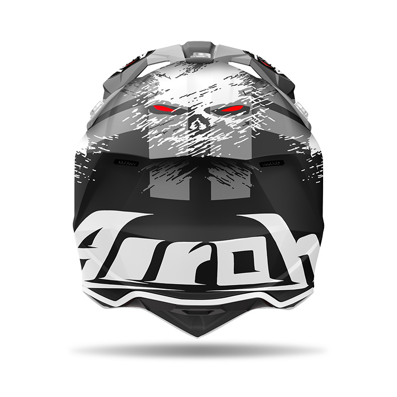  O'Neal 2 SRS Casco Glitch Negro/Blanco, SM : Automotriz