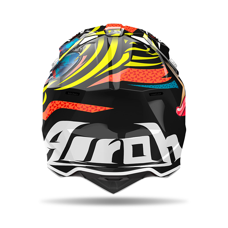 Airoh twist sales iron orange gloss
