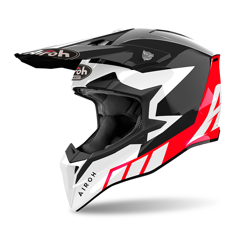 Casco Airoh Wraaap Reloaded rosso