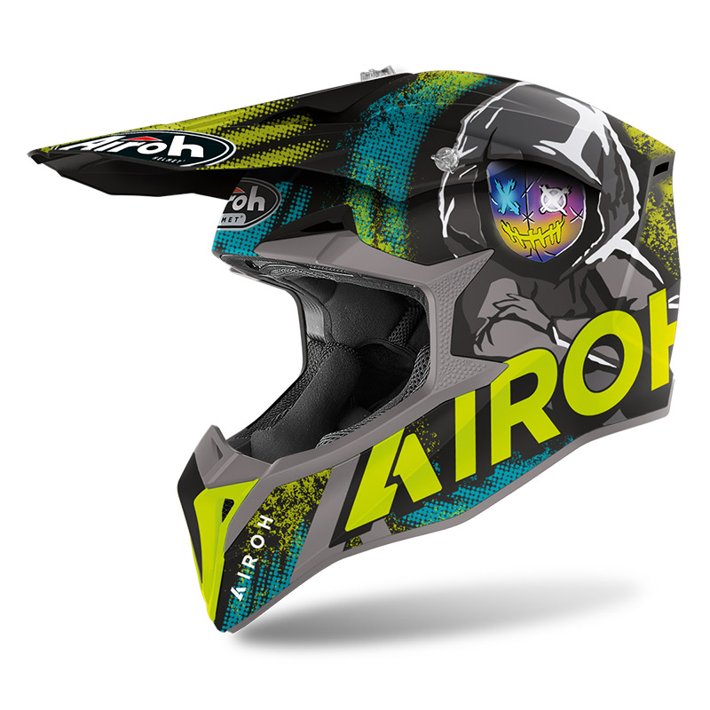 Casco de motocross O'Neal 2SRS - GLITCH V.23 2024 - Multicolor