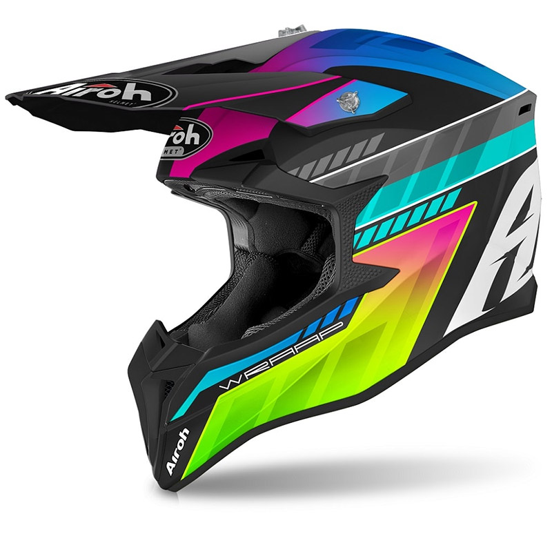 Casco Airoh Wraap Prism opaco