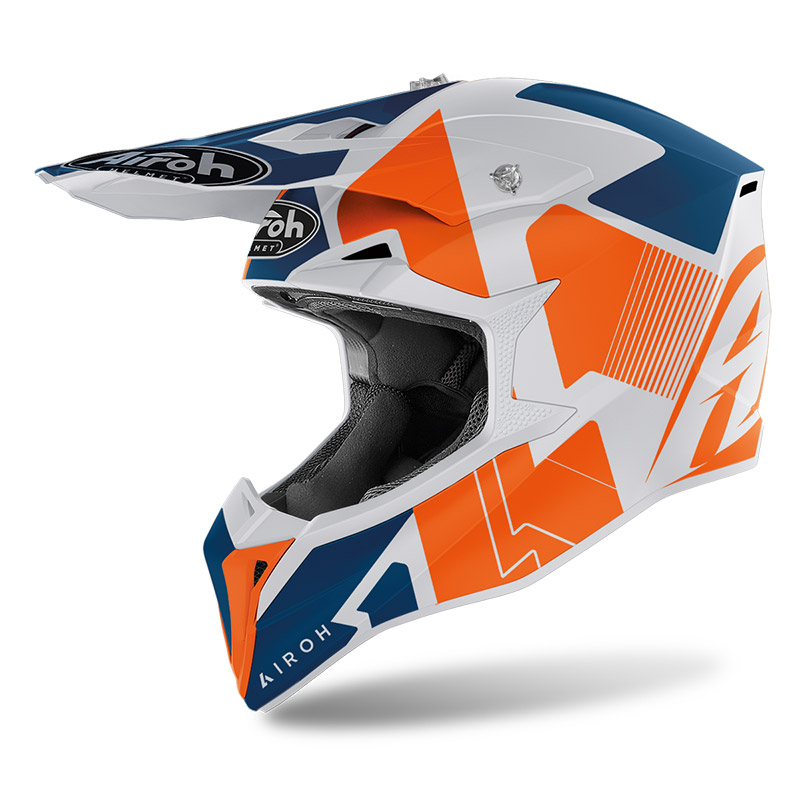 Airoh Wraap Raze Helmet Orange Matt 