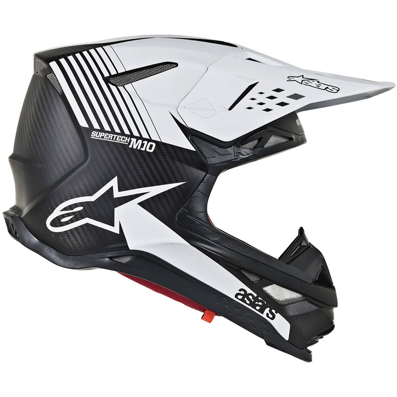 Alpinestars Supertech Sm10 Dyno Helmet White A83010191301 Offroad Helmets MotoStorm