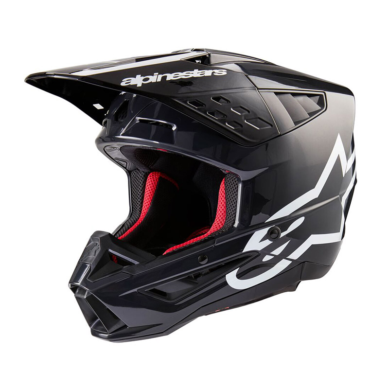 Alpinestars SM5 2206 Corp Helm schwarz