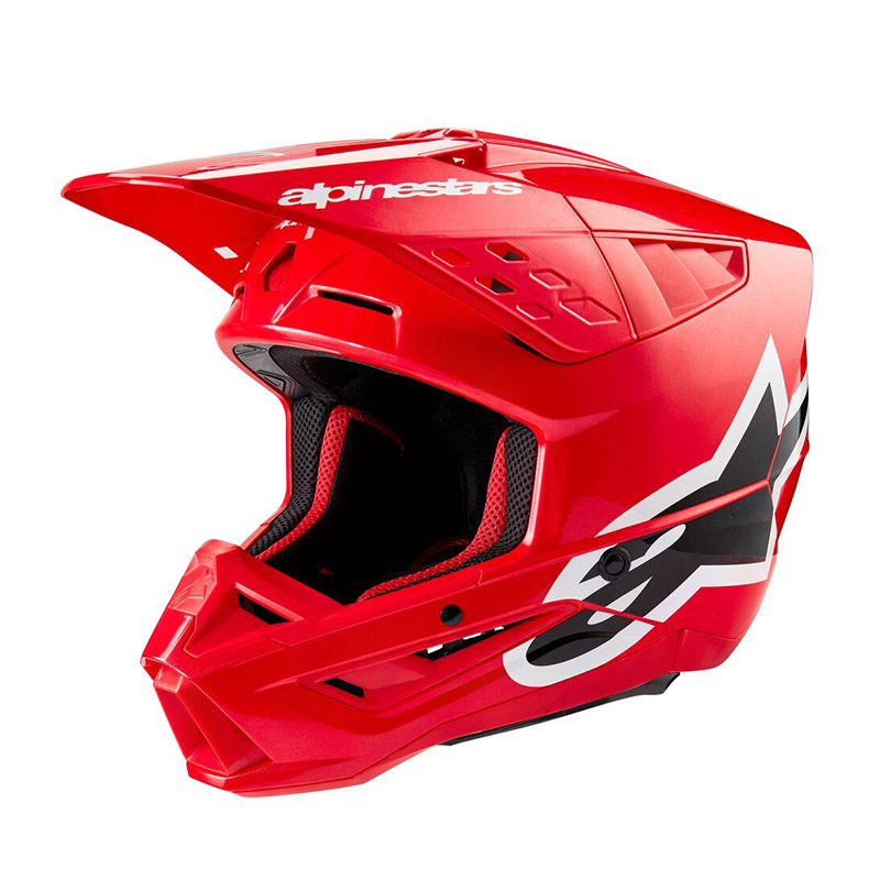 Casco Alpinestars SM5 2206 Corp rosso