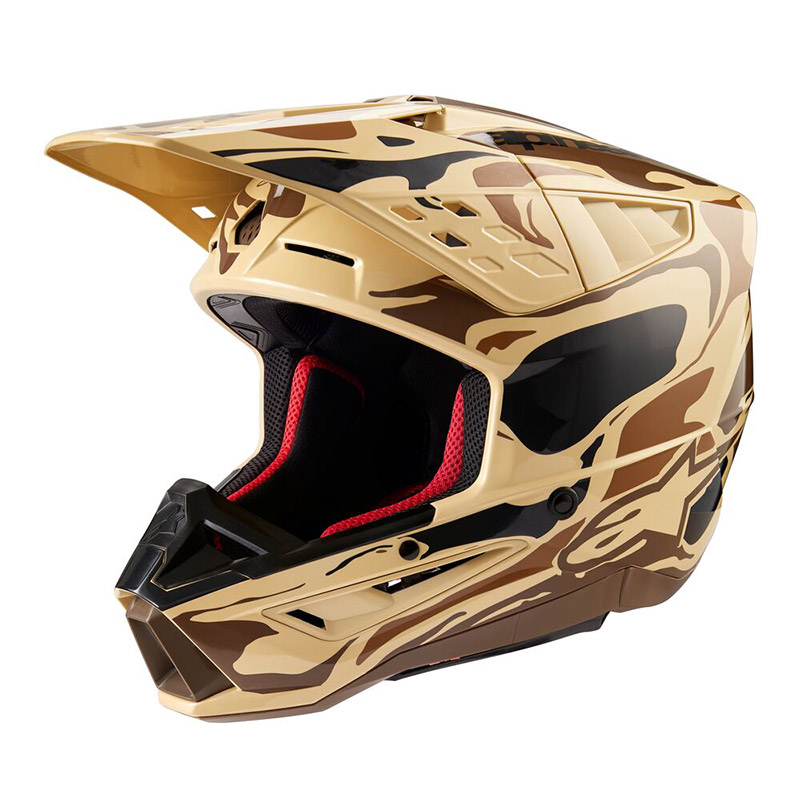 Casco Alpinestars SM5 2206 Mineral kangaroo