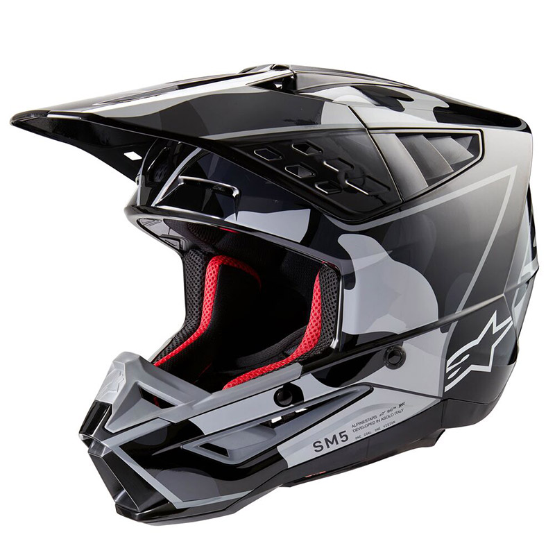 Casco Alpinestars SM5 2206 Rover 2 grigio