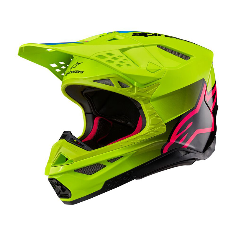 Casco Alpinestars Supertech M10 2206 Unite giallo