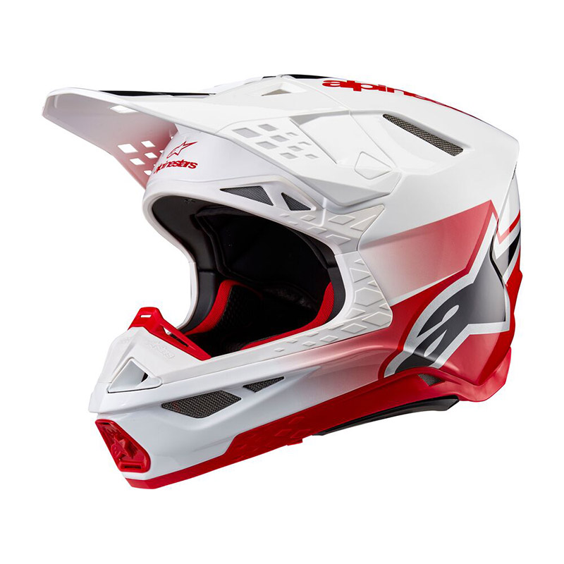 Casco Alpinestars Supertech M10 2206 Unite rosso