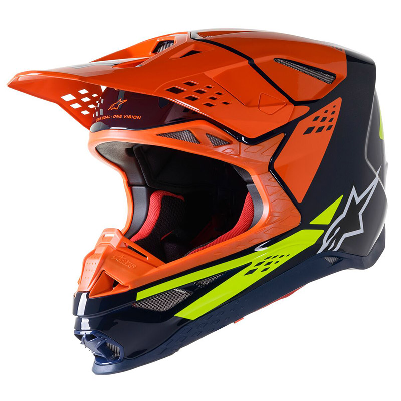 Casco Alpinestars Supertech M8 Factory Arancio | MotoStorm