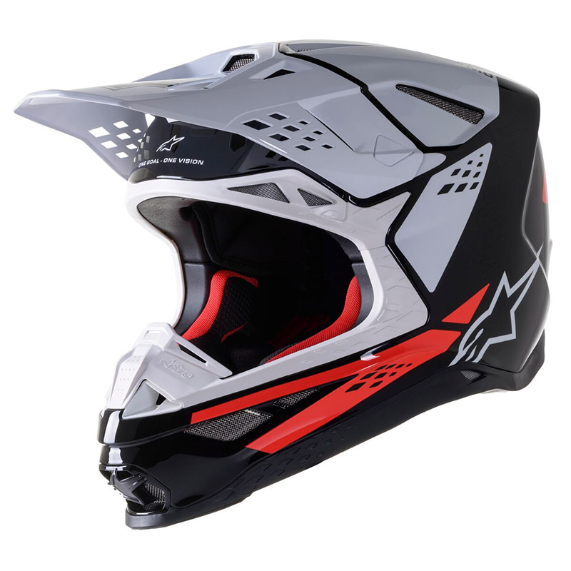 Alpinestars Supertech M8 Factory Helmet White