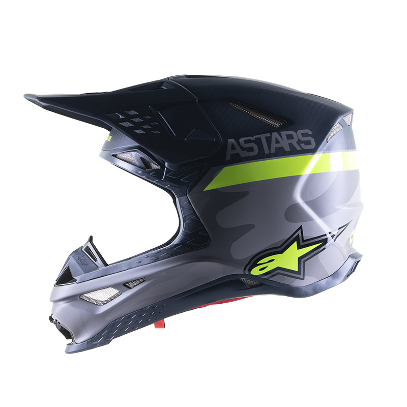 Casco Alpinestars Supertech M10 Ams 21 Giallo | MotoStorm