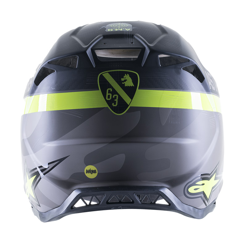 Alpinestars Supertech Sm10 Ams 21 Helmet Yellow A83023219059 Offroad