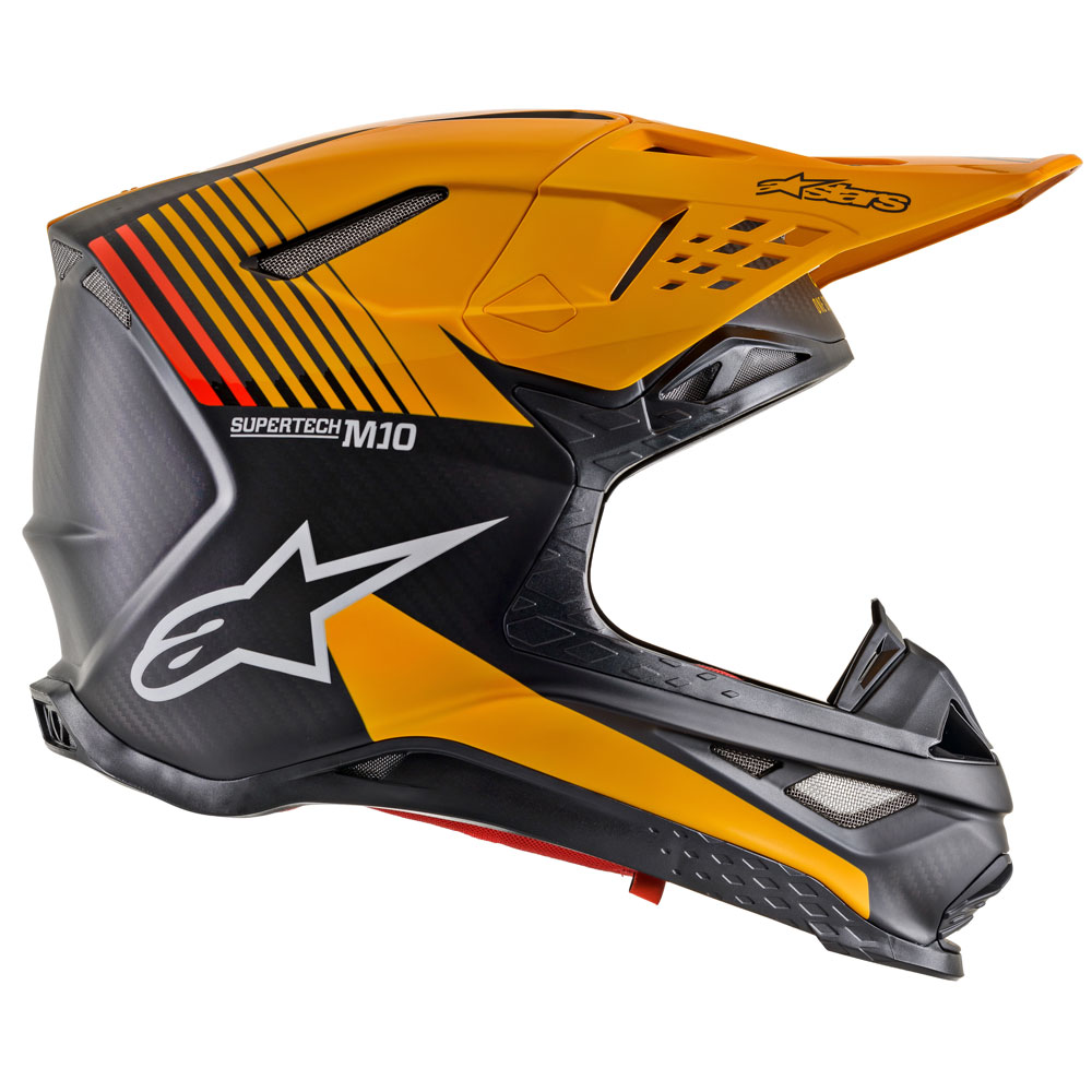 Alpinestars Supertech Sm10 Dyno Helmet Orange A83010191410 Offroad