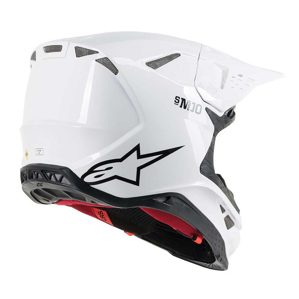 Alpinestars Supertech M10 Solid Helmet Ece White A83001192180 Offroad