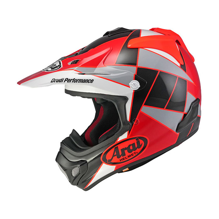 Arai MX-V Evo Peak Helm rot