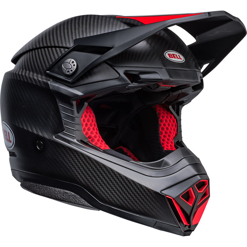 Casco Bell Moto-10 Spherical nero rosso