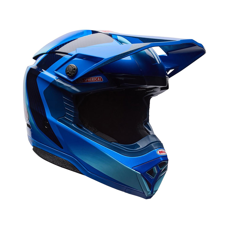 Casco Bell Moto-10 Spherical ET3 Cortez Special Edition azul