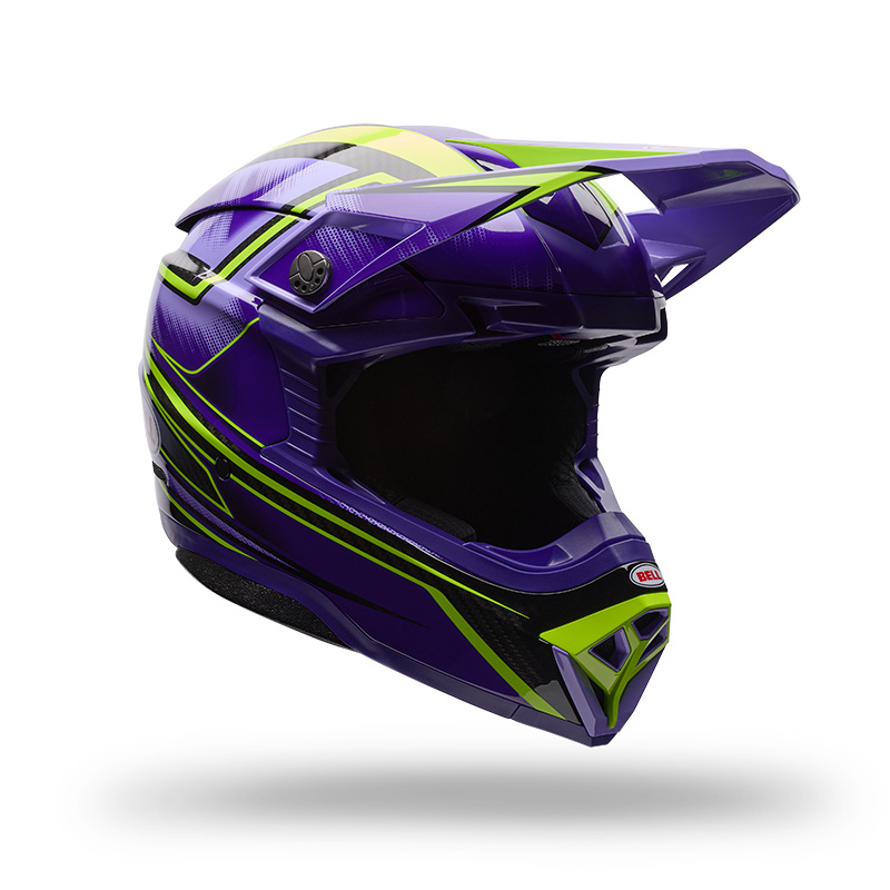 Bell Moto-10 Spherical Gp Pace Helmet Ultraviolet