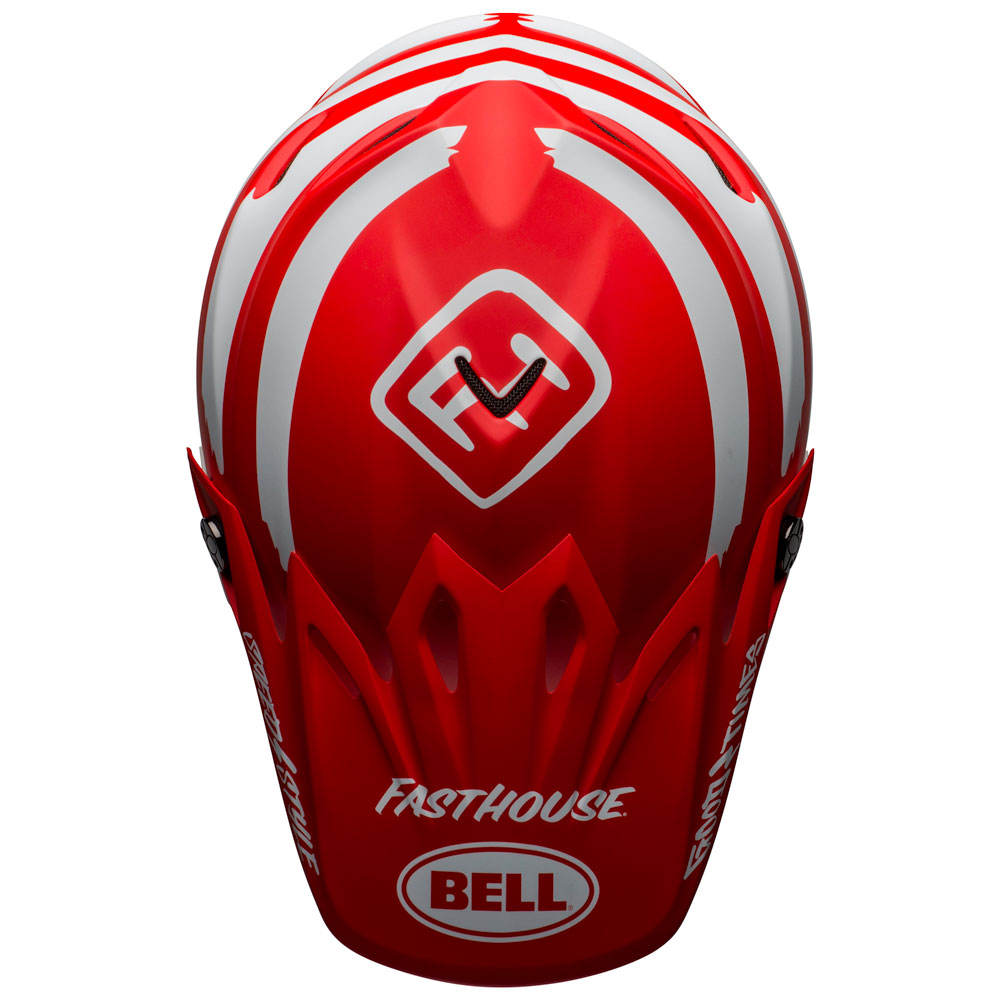 Fasthouse Signia Matte Red/White - X-Large Bell Moto-9 MIPS Dirt Helmet Fasthouse Signia Matte Red/White - X-Large Bell Moto-9 MIPS Dirt Helmet
