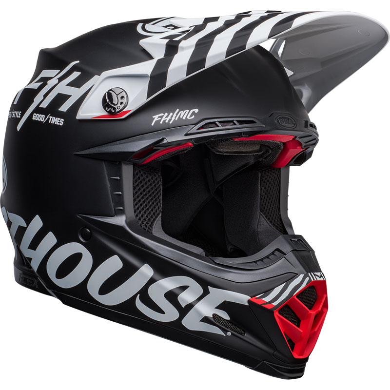 Casco Bell Moto-9S Flex Fasthouse Flex Crew nero