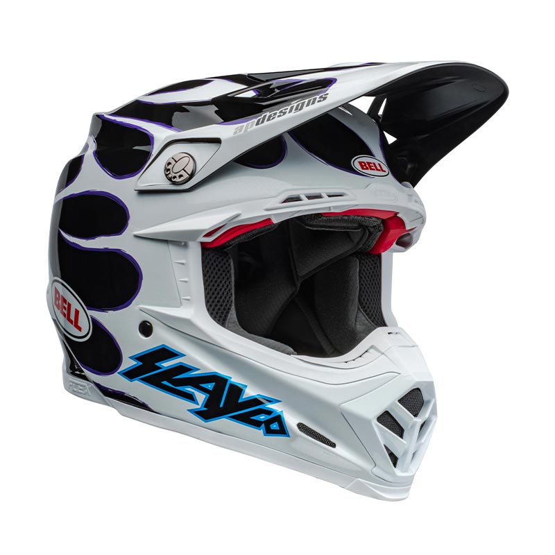 Casco Bell Moto-9S Flex Slayco 24 bianco nero