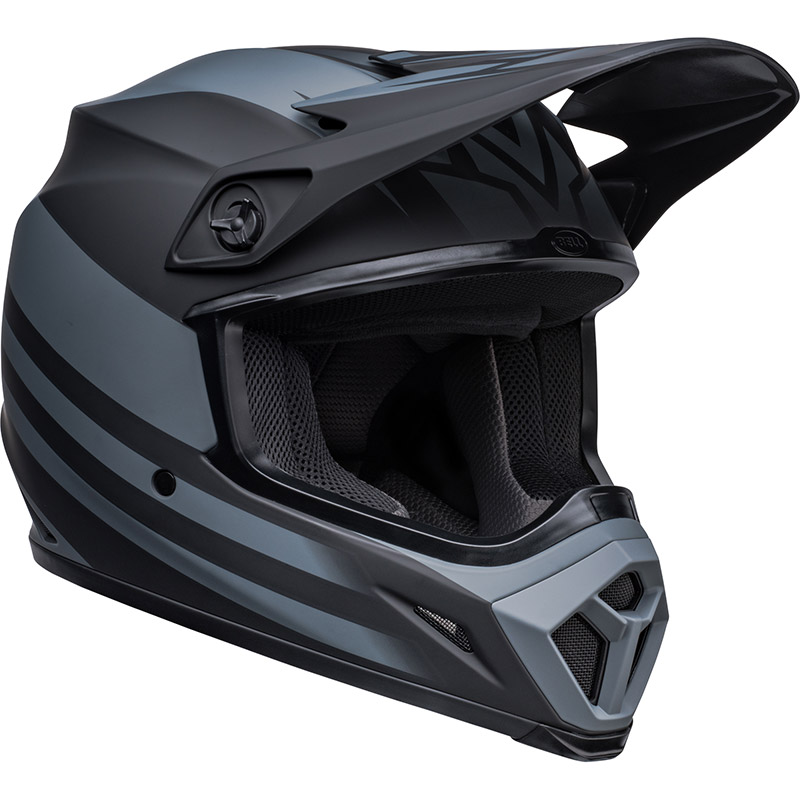 Casco Bell Mx 9 Mips Disrupt nero opaco charcoal