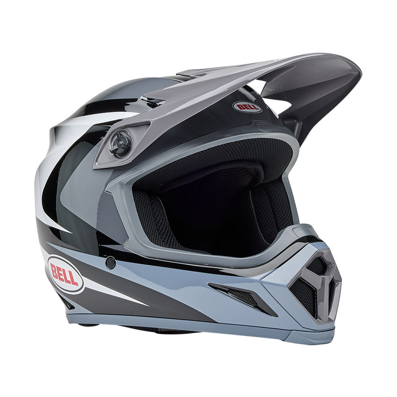 Bell Mx-9 Mips Ece6 Jackal Helmet Black White