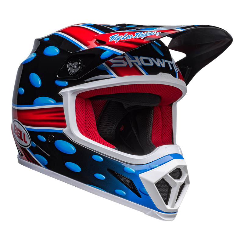 Bell Mx 9 Mips Mcgrath Showtime 23 Helmet Black Red BE 715735 2 3