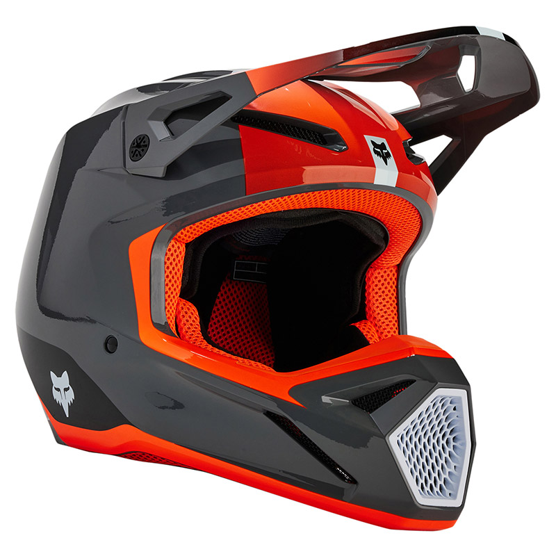 Casco Fox V1 Ballast grigio