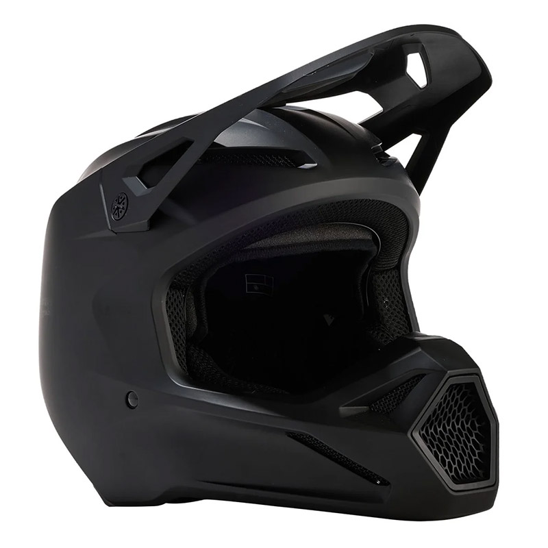 Casco Fox V1 Solid 24 nero opaco