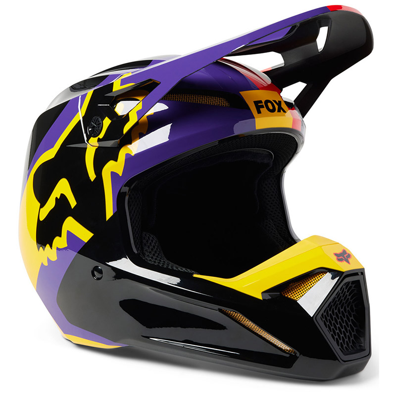 Casco Fox Youth V1 Xpozr multi