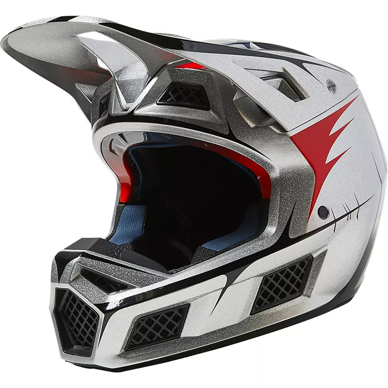 Fox V3 Rs Skarz Helmet Multi FX28798922 Offroad Helmets MotoStorm