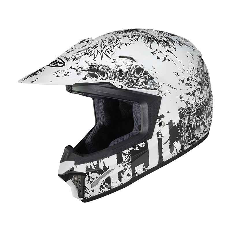 Casco Bimbo HJC CL-XY 2 Creeper bianco