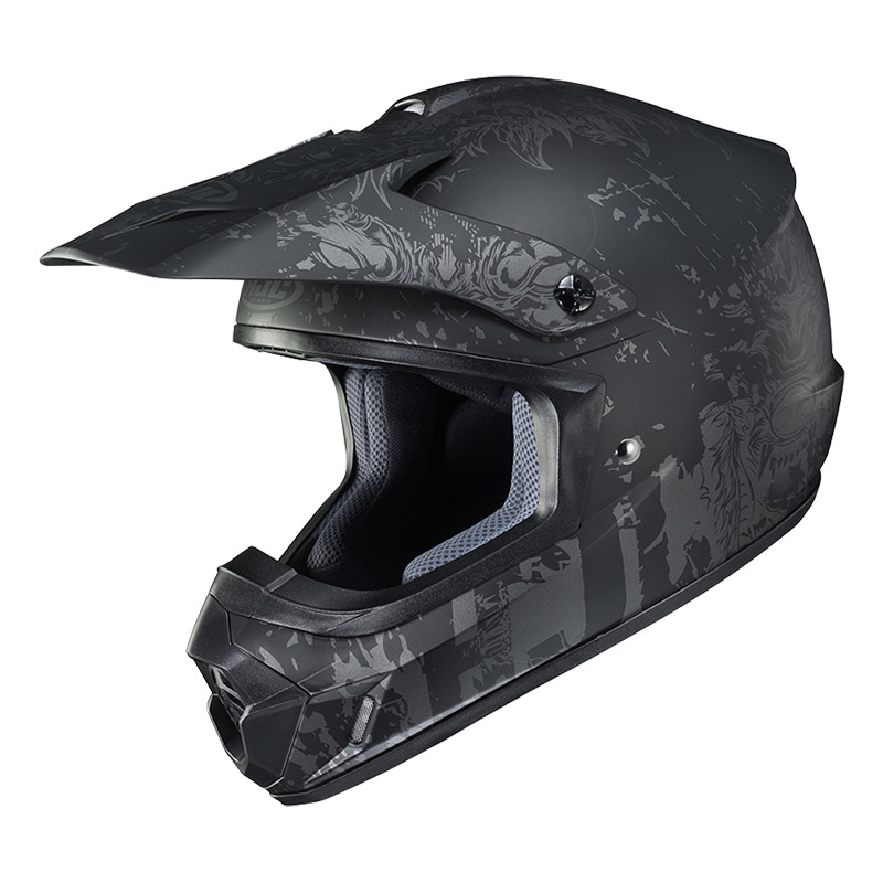 Hjc Cs-mx 2 Creeper Helmet Black