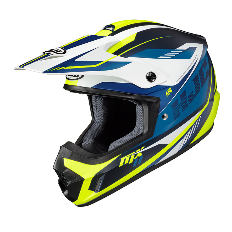 Casco HJC CS-MX 2 Drift blu giallo