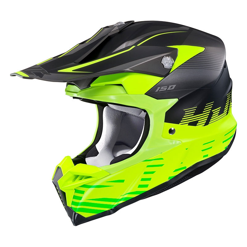 Casco cross Hjc i50 Fury giallo