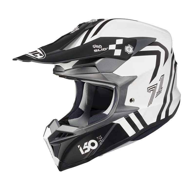 Casco HJC i50 Hex bianco nero