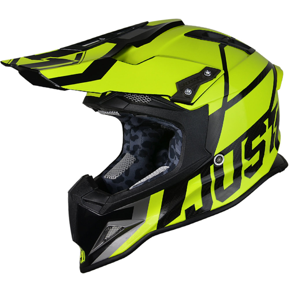 Just 1 J12 Unit Yellow Jo6063230191045 Offroad Helmets Motostorm