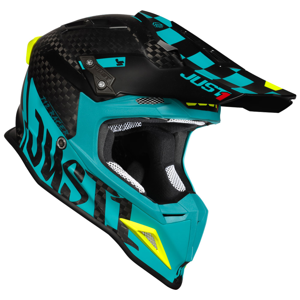 ジャスト1 J12プロレーサーヘルメットブルーカーボン オフロード ヘルメット Jo Motostorm ジャスト1 J12プロレーサーヘルメットブルーカーボン オフロード ヘルメット Jo Motostorm