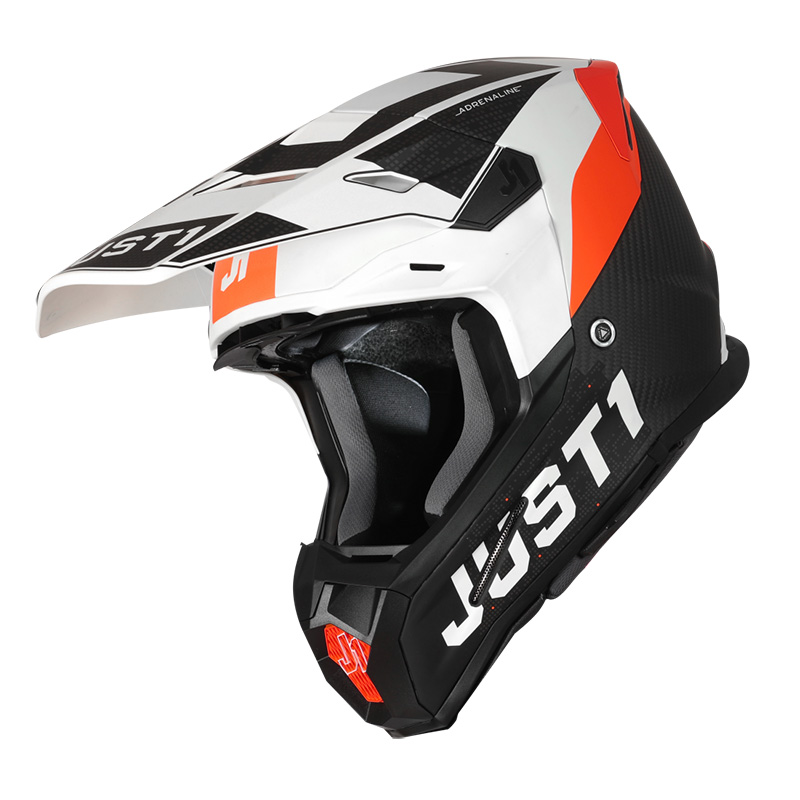 Just-1 J22 3k Carbon Adrenaline Helmet Orange